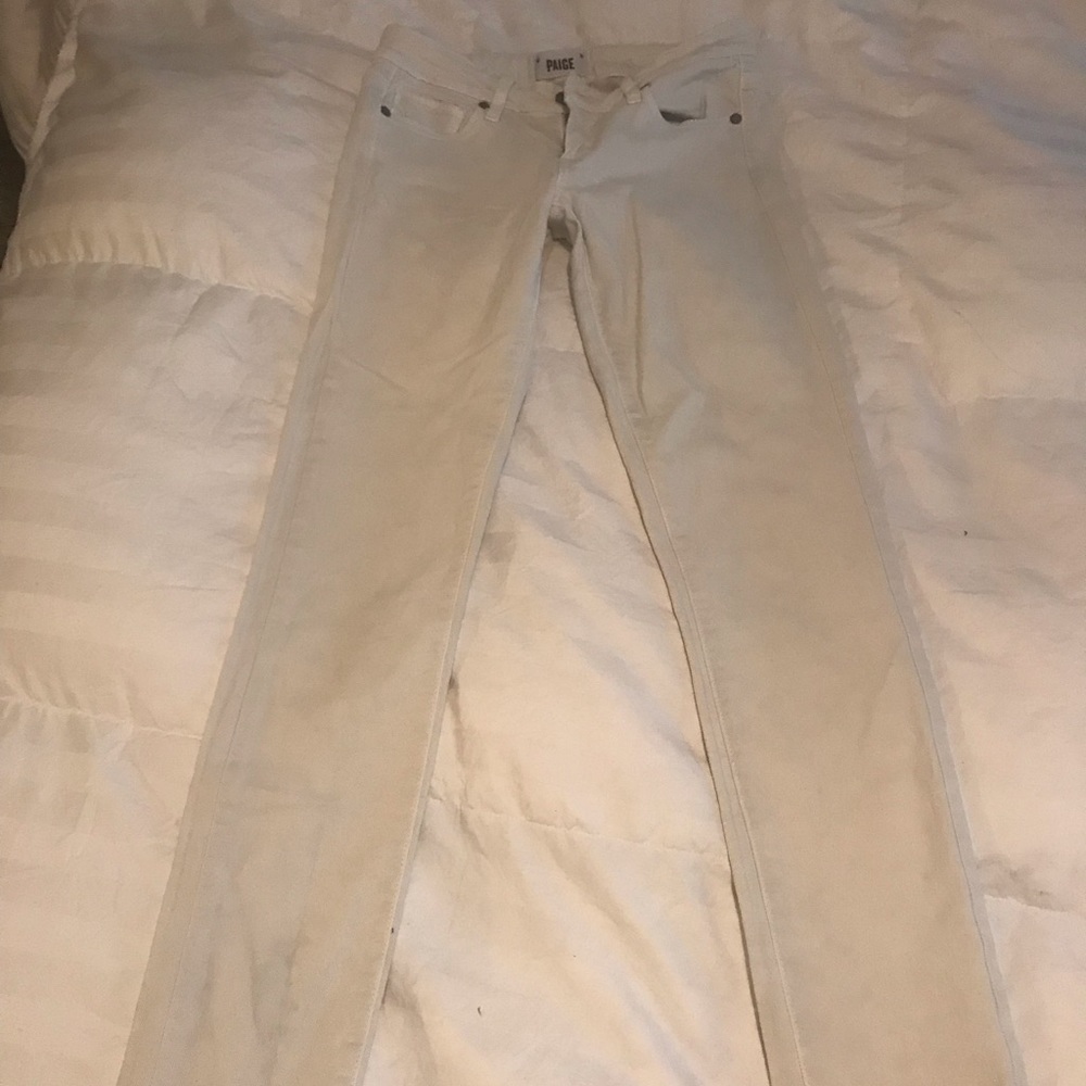 Paige white jeans